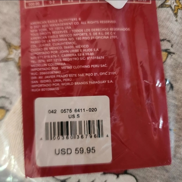 Ae | Grinch Christmas Pajama Set Gray Crew Neck Sweatshirt & Hi-Rise Joggers S - Picture 9 of 9